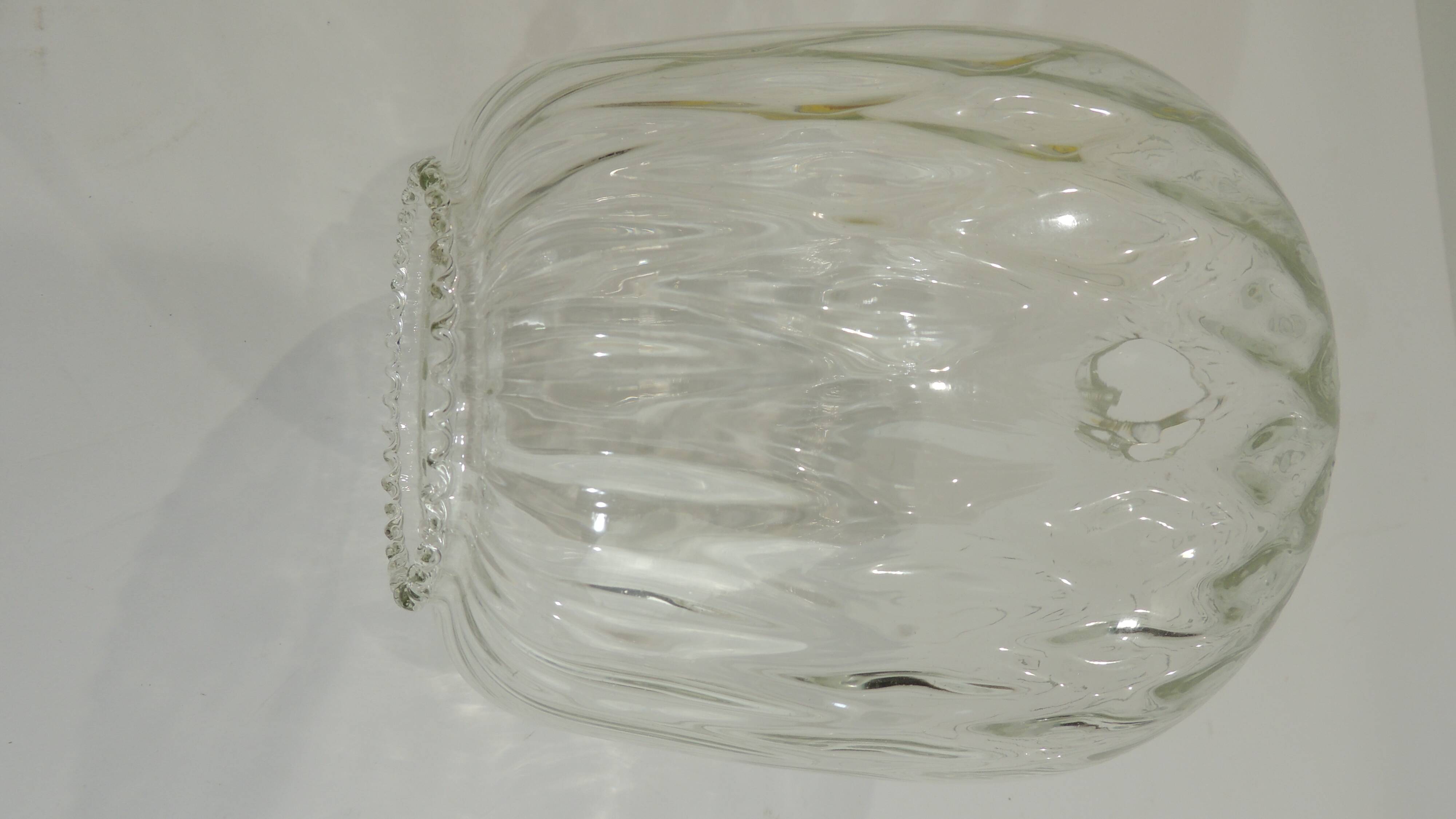 Set of 4 tulip globes vintage glass lampshades from the 70s-80s – Opaline b
