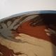 Mixed clay coupe from Apt – Signed Bernard – Polychrome marbled decoration