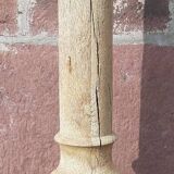 Solid oak column