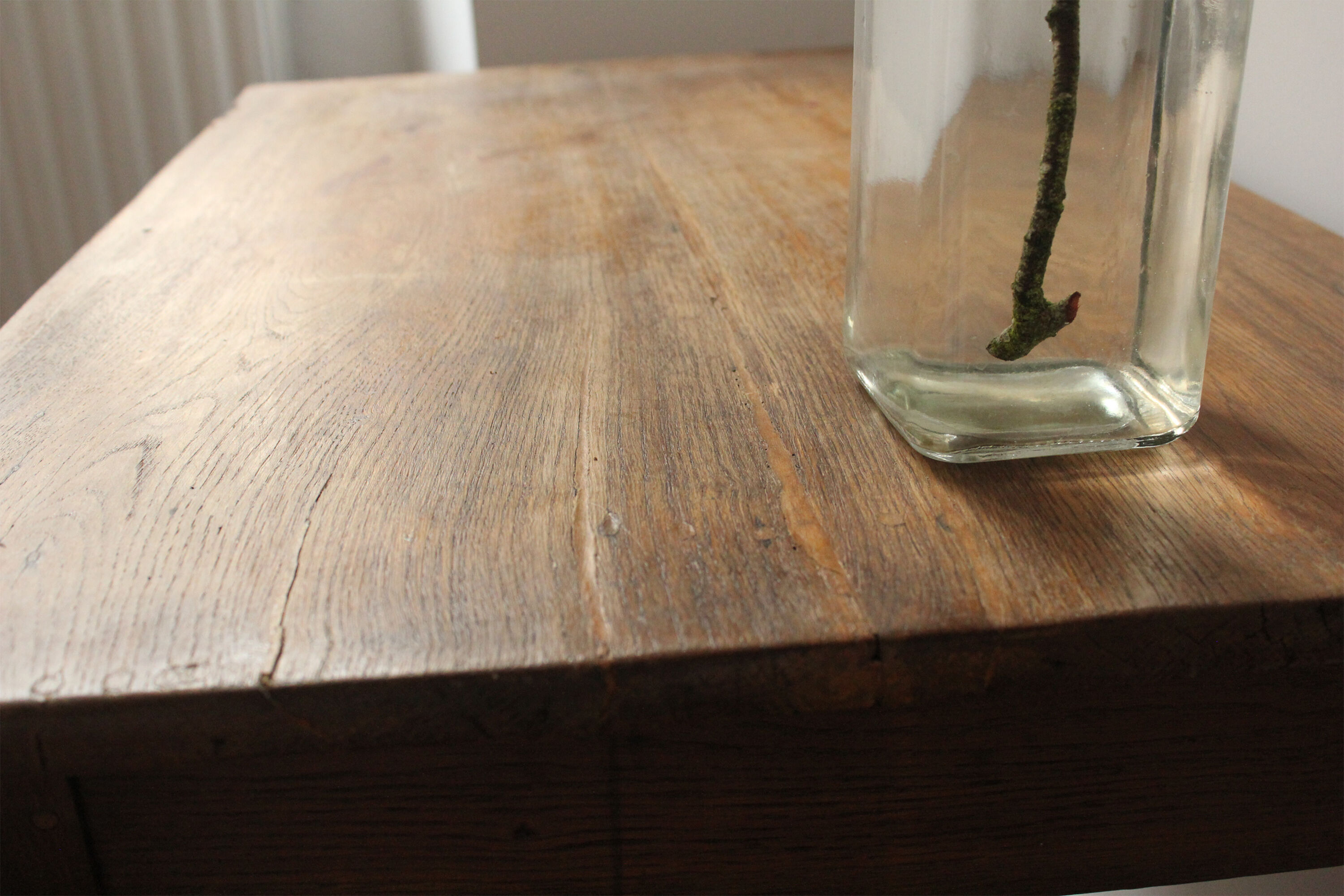 Rustic wooden desk farmhouse style