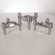 Set of 3 Nagel BMF candle holders