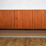 Scandinavian sideboard Fristho teak and metal