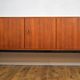 Scandinavian sideboard Fristho teak and metal