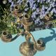 Antique Brass Candlestick – Louis XVI Style, 20th Century