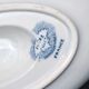 Sarreguemines U&C Flore sauce boat in earthenware with blue flowers