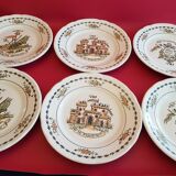 6 assiettes révolutionnaire révolution française 1789 - C.B.M. CBM