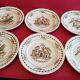 6 assiettes révolutionnaire révolution française 1789 - C.B.M. CBM