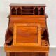 20th century Davenport desk with walnut piano top