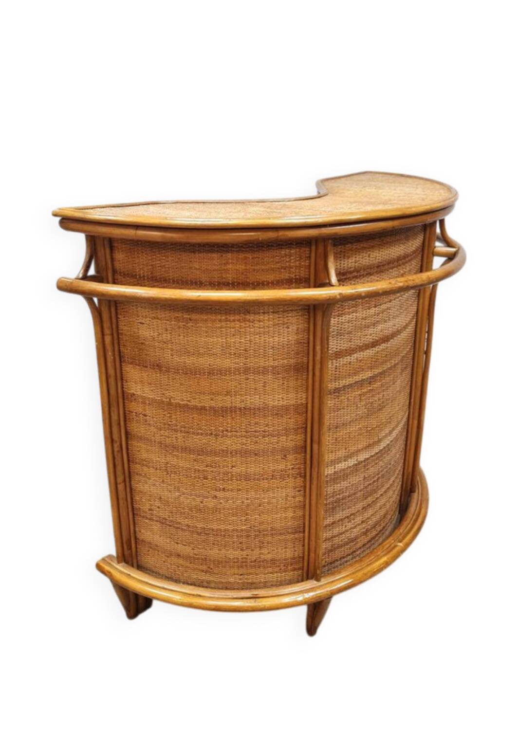 Bar rotin vintage