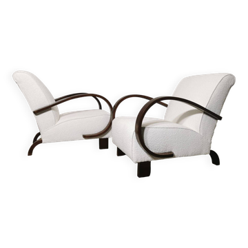 Armchairs by Jindrich Halabala, 1940s
