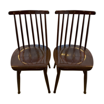 Pair of bistro chairs