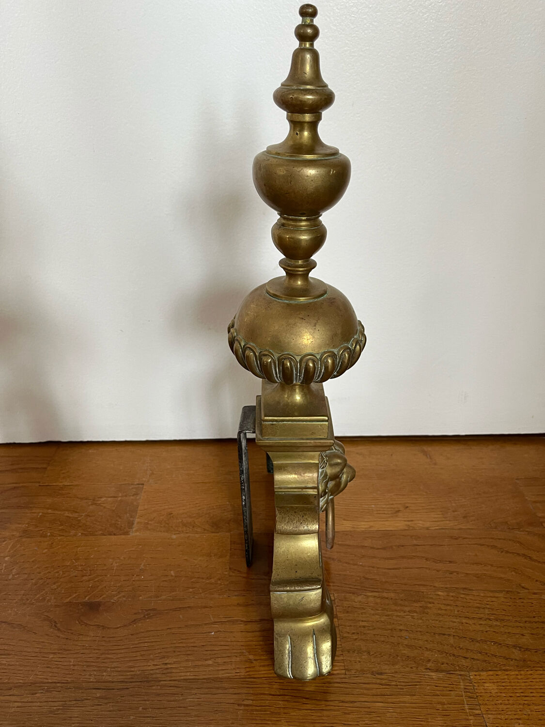 Pair of antique chenets