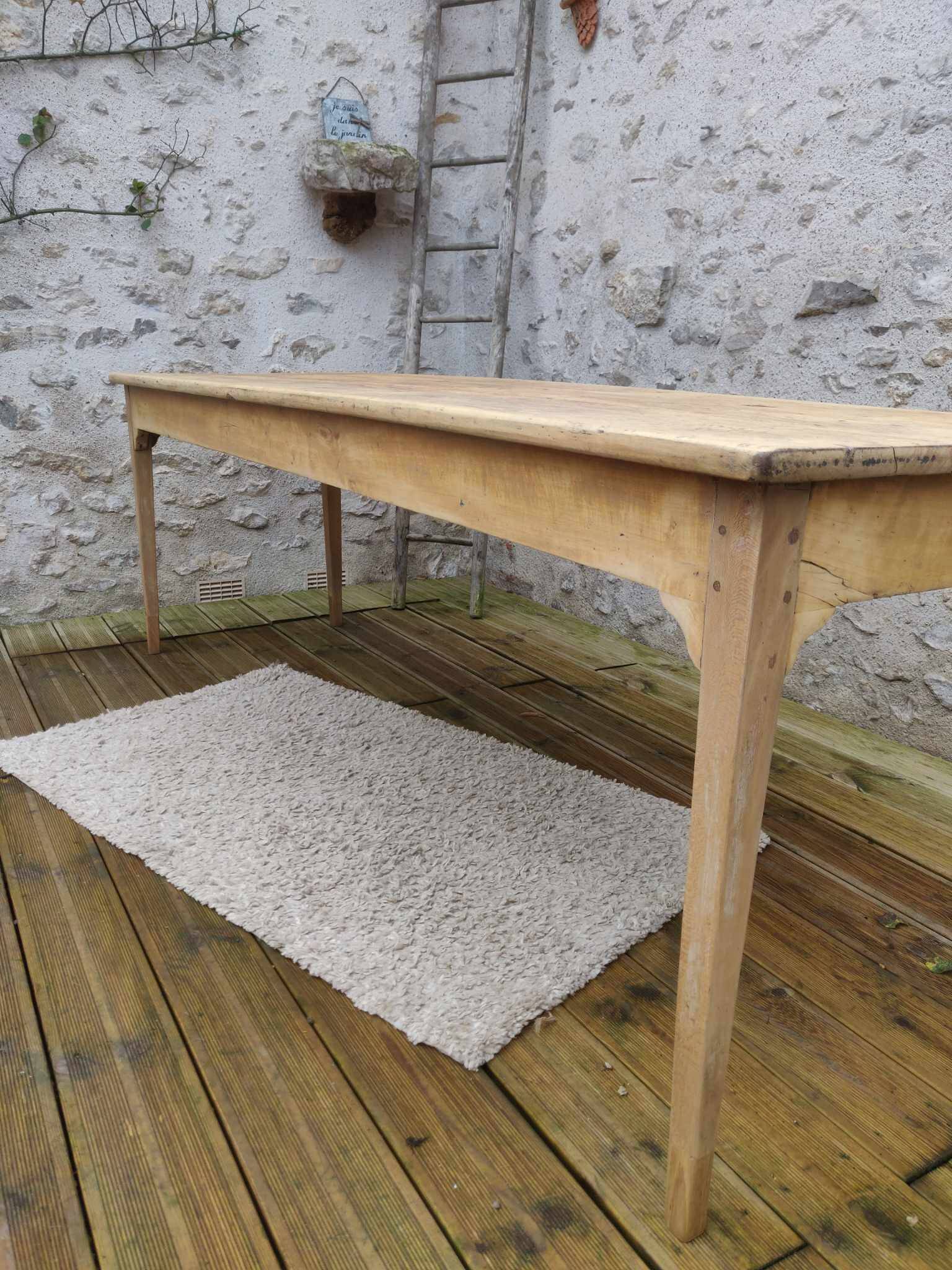 Old farm table
