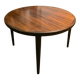 Round table by VV Møbler Spottrup extendable in rosewood