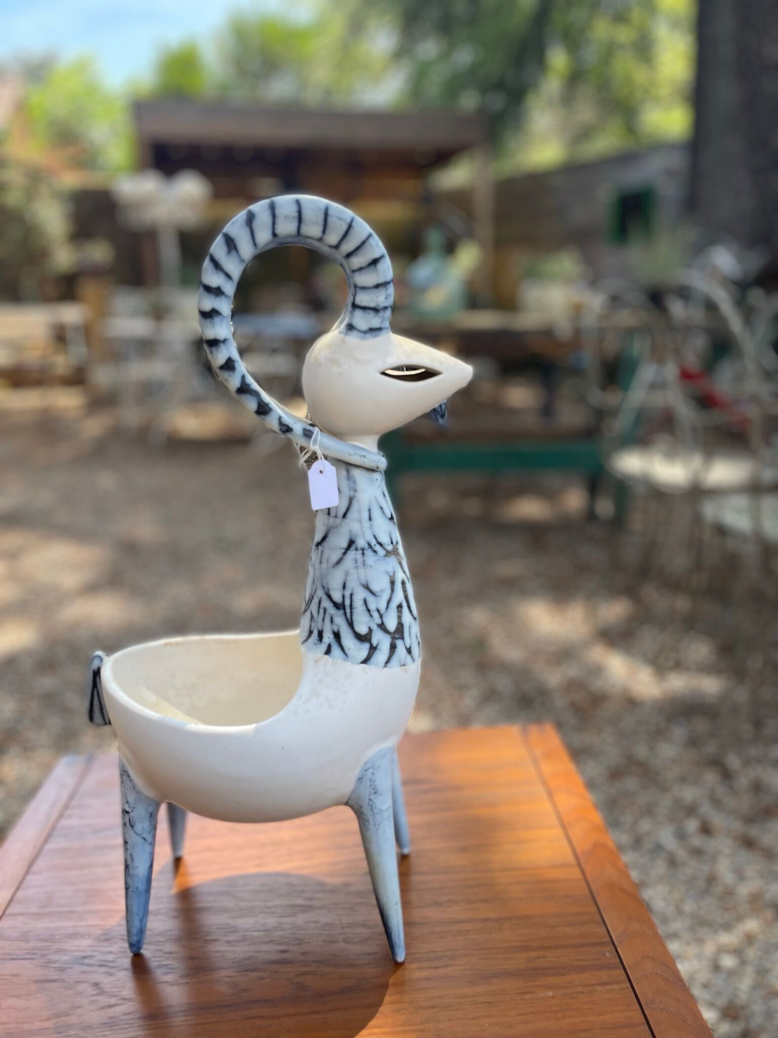 Empty ceramic pocket Lucien Neuquelman