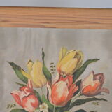 Nature morte bouquet de tulipes