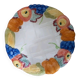Plat à tarte de collection, Barbotine
