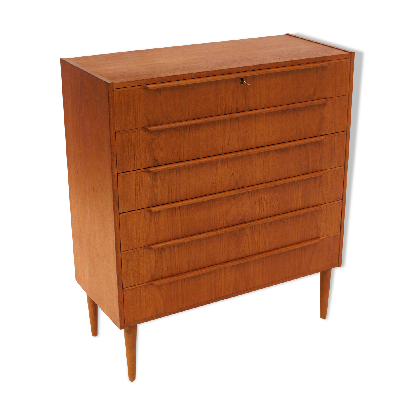 Commode 6 tiroirs Mid-Century