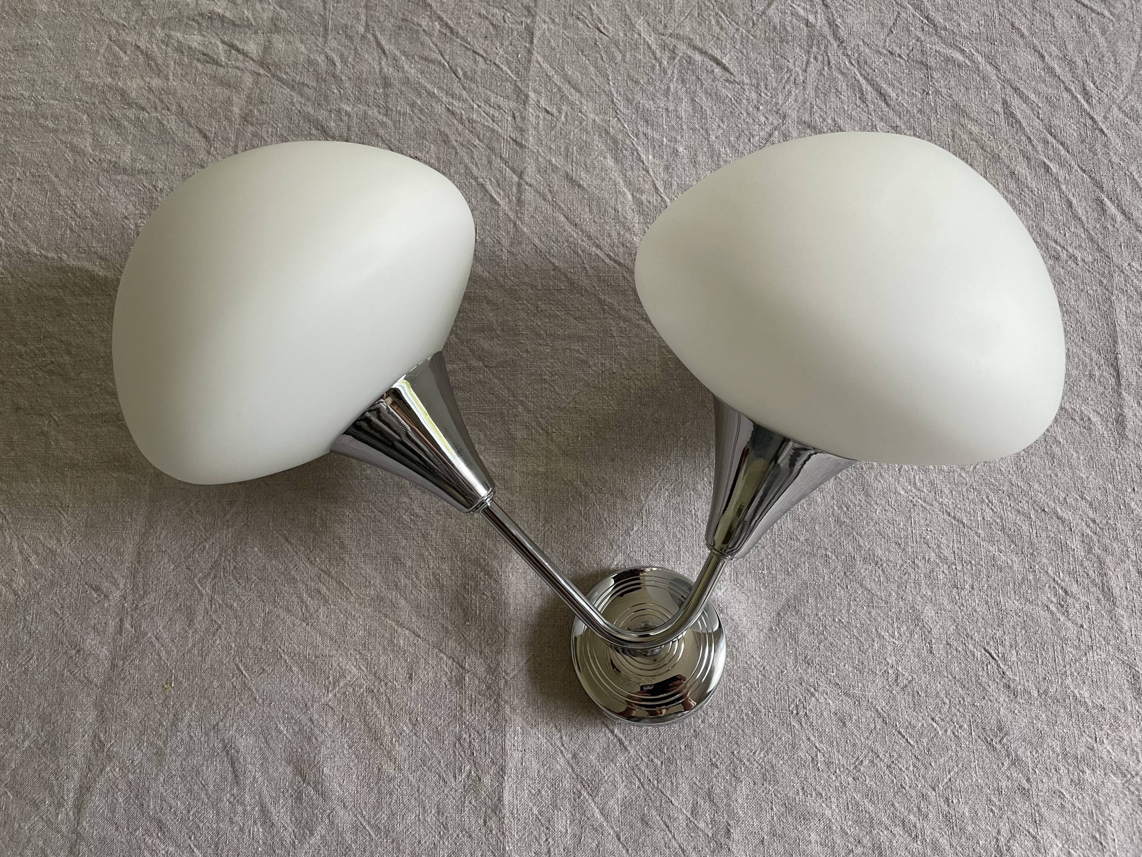 Double wall lamps Gaetano Sciolari 1970's