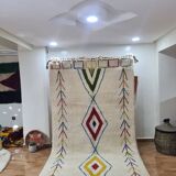 Handmade wool Berber rug 250x150 cm