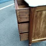 Commode style louis xvi ancienne plateau marbre