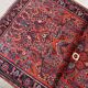 Handmade antique Persian Sarouk rug 3.2' x 5.2' (97cm x 158cm) 1920s