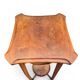 Tall Art Nouveau carved wooden side table