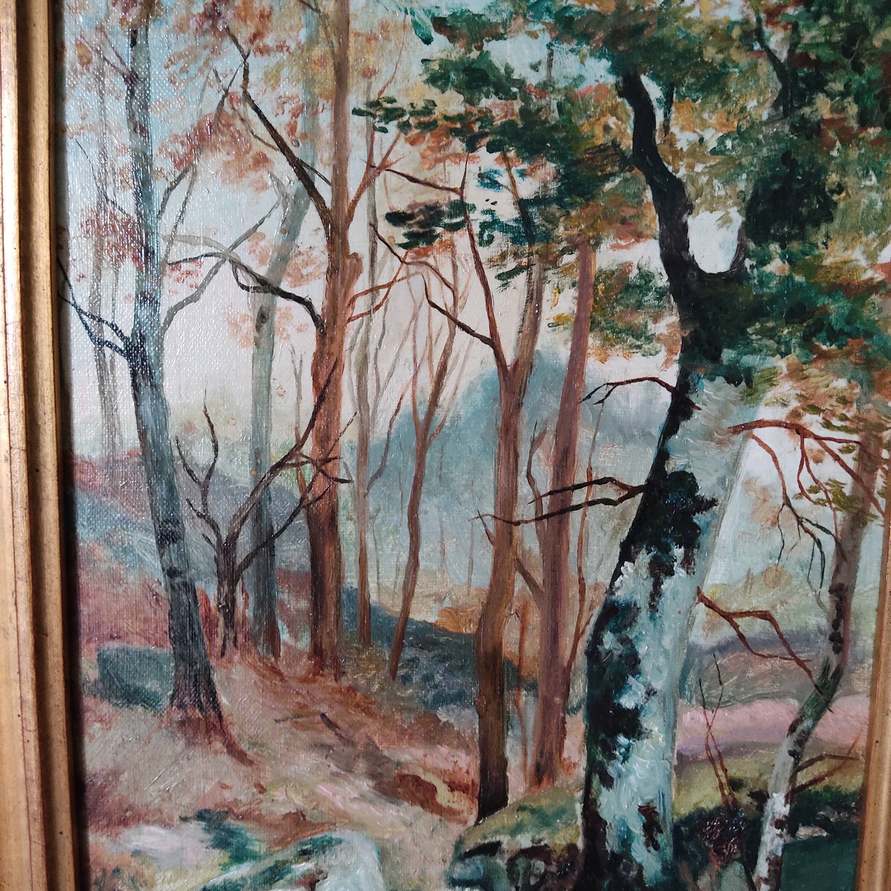 Tableau la forêt