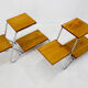 Set of Two Mid-Century Flower Stands, Czechoslovakia, 1960s