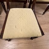 Set of 6 antique mahogany dining chairs