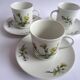Mobil porcelain coffee cups