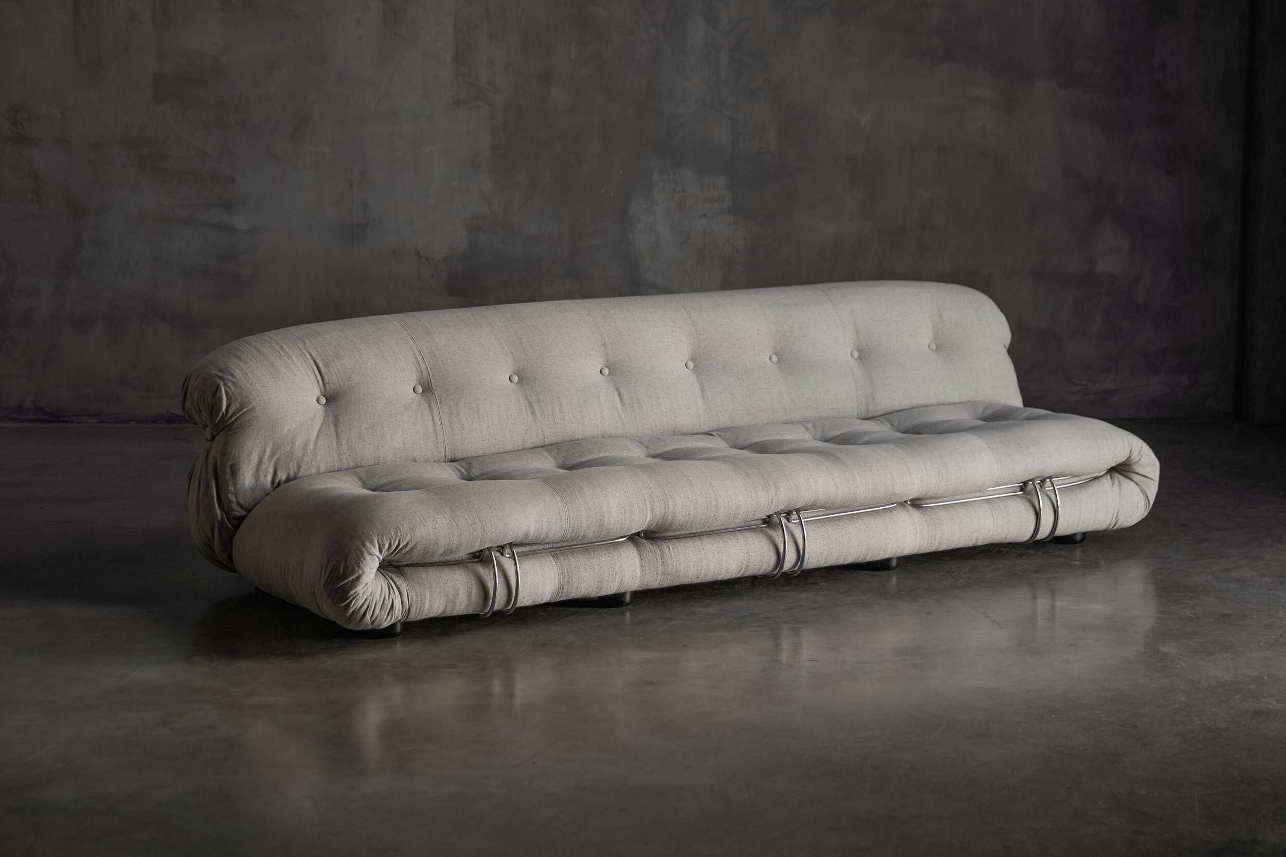 Soriana sofa by Afra and Tobia Scarpa for Cassina, Italy, 1970s