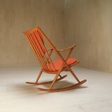 Rocking chair by Frank Reenskaug for Bramin, 1958