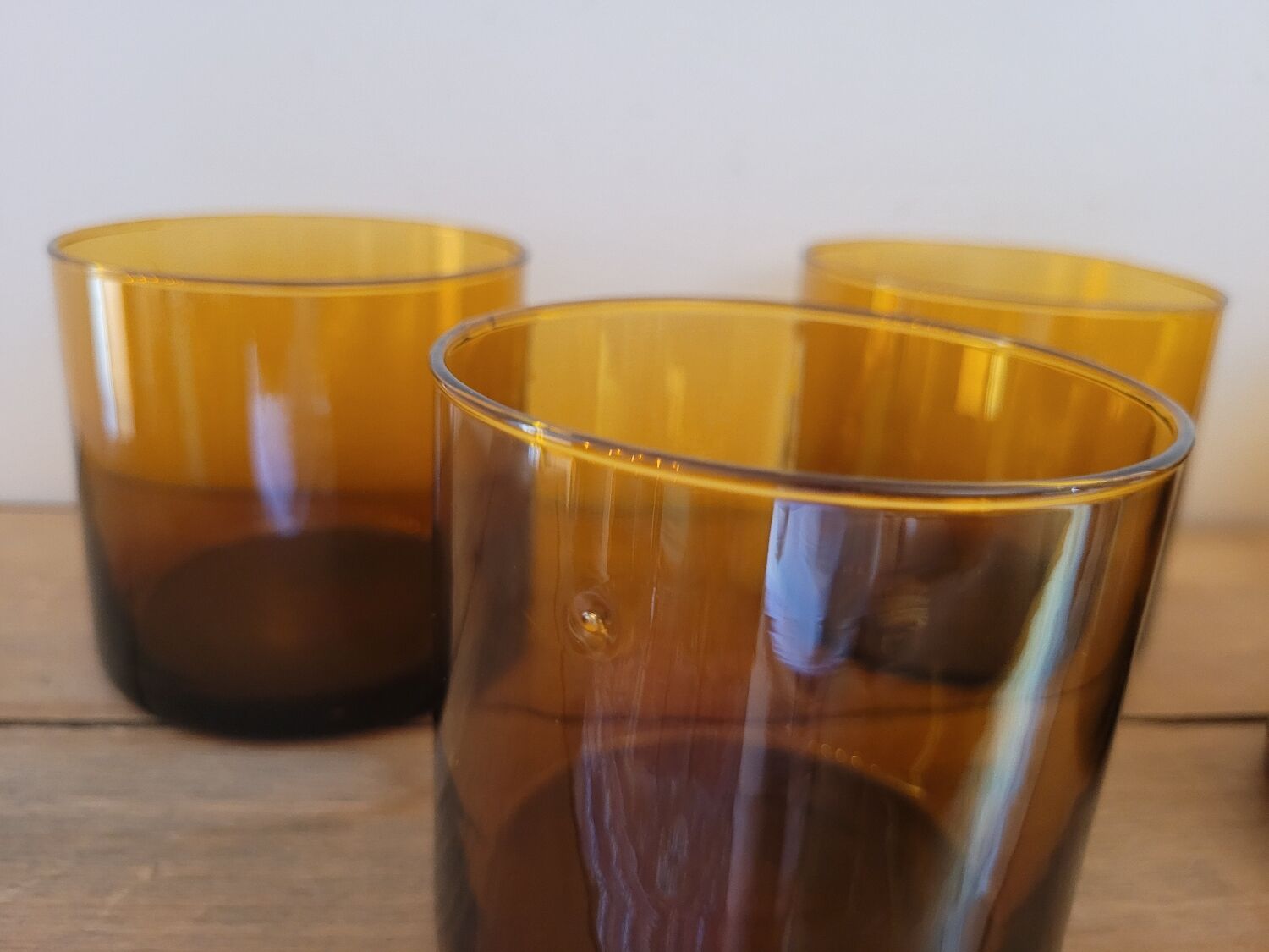 Verres à whisky verre soufflé