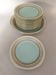Dish and 11 dessert plates in porcelain by Chapus Frères Limoges.