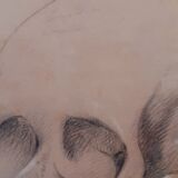 Pair of nineteenth pencil study drawings