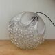 Baladeuse globe vintage en verre XL