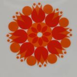 Old Tableware Service Seventies Orange Hans Théo Baumann For Thomas Germany