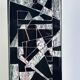 Anatole Riecke Cubist vase 1969 height 50cm