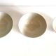 3 porcelain bowls of flowered limoges