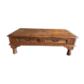 Solid wood coffee table