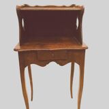 Chevet de style Louis XV en chêne massif, XIXème siècle