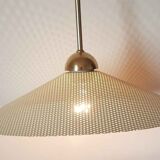 Perforated metal suspension from the 60s to 70s