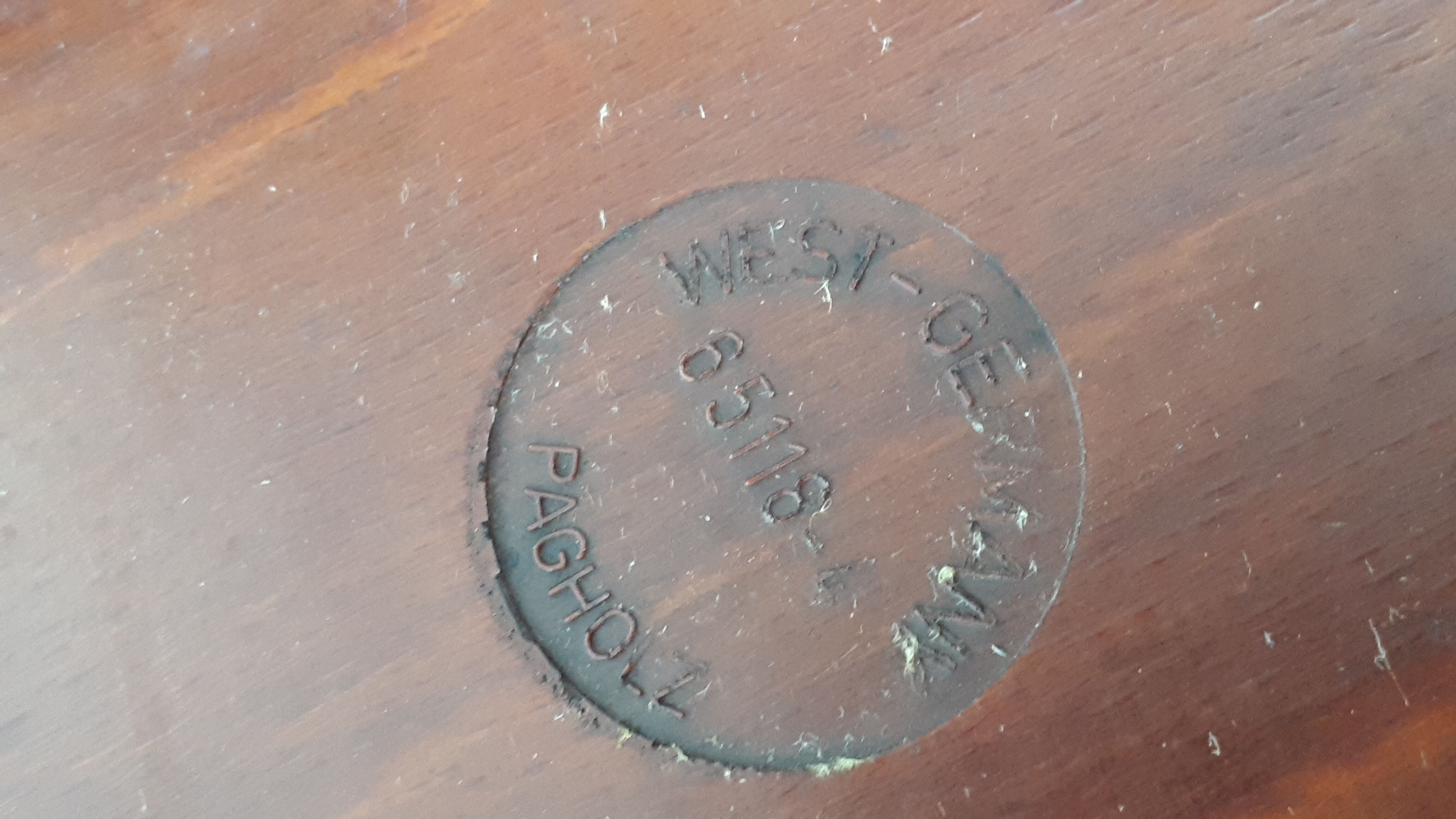 Set of 4 chairs Pagholz 60s