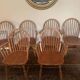 6 Windsor armchairs