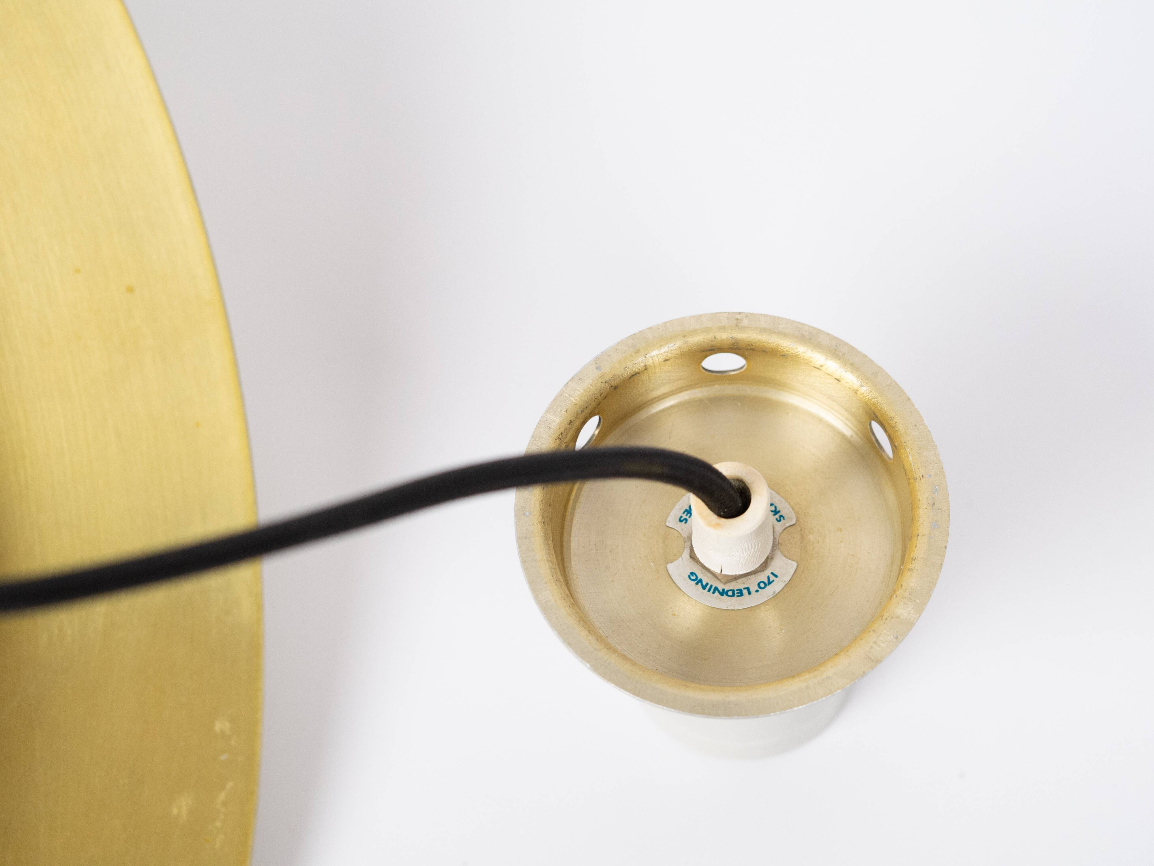 Danish vintage pendant lamp P376 by Fabricius and Kastholm, Nordisk Solar