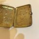 Pill box (cigarettes) early 20th period Art Deco silver