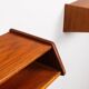 Aksel Kjersgaard floating nightstands No 24 in teak Odder Denmark 1960