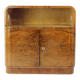 Art Deco Sideboard / Dry Bar In Walnut, Czechoslovakia 1930s
