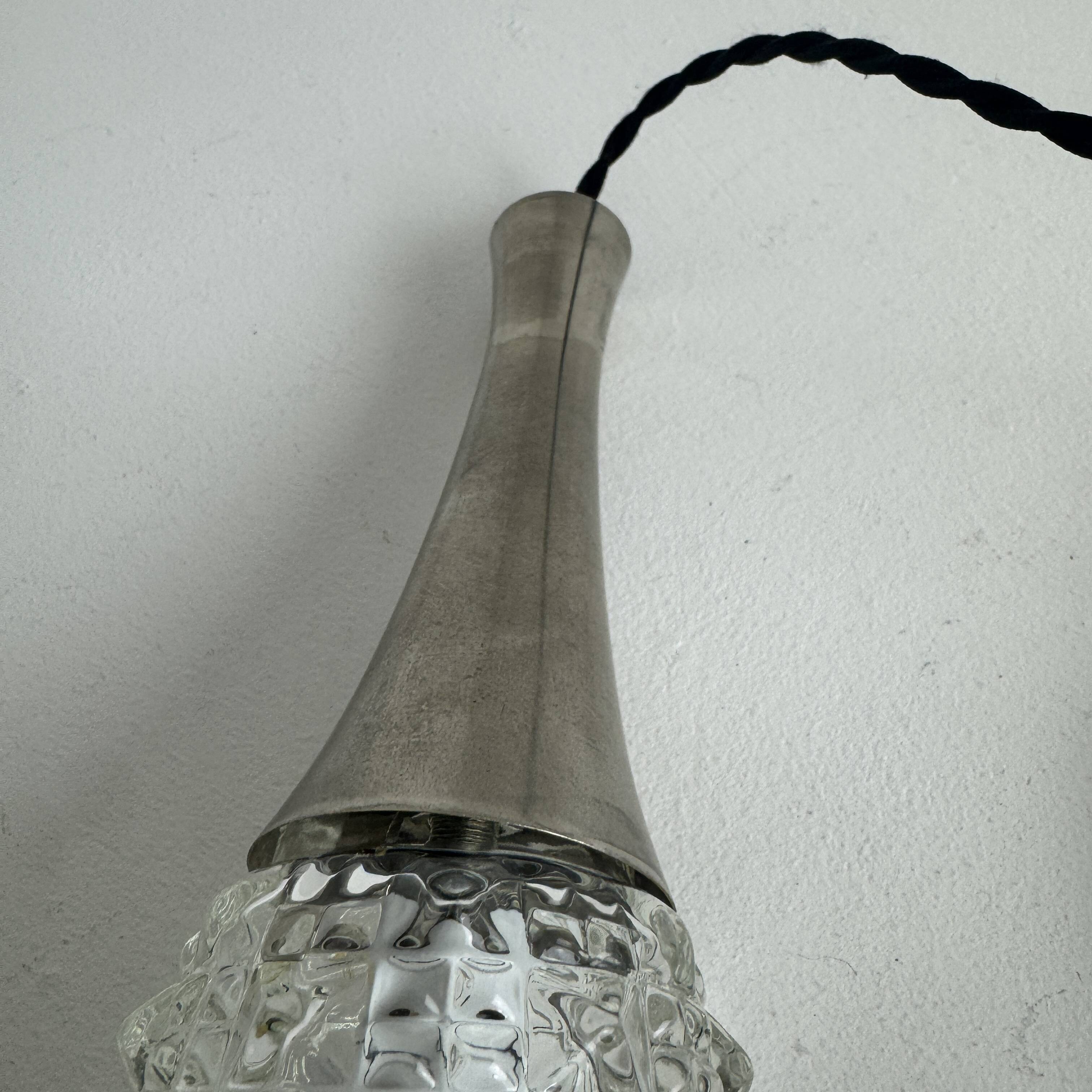 ANTIQUE CASCADE 3-BULB VINTAGE CHANDELIER